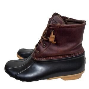 Sperry wmns Sz 7 Top-sider saltwater waterproof duck boot fisherman outdoors